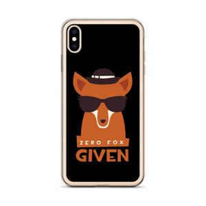 Zero Fox Given iPhone Case