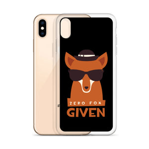 Zero Fox Given iPhone Case