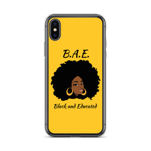 B.A.E. Black And Educated iPhone Case