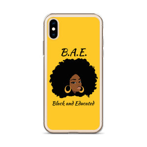 B.A.E. Black And Educated iPhone Case