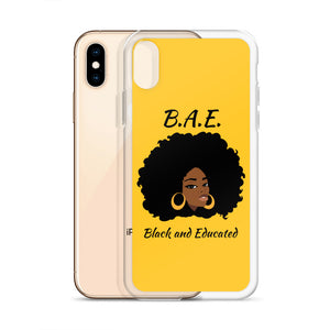 B.A.E. Black And Educated iPhone Case