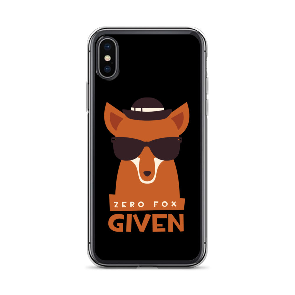 Zero Fox Given iPhone Case