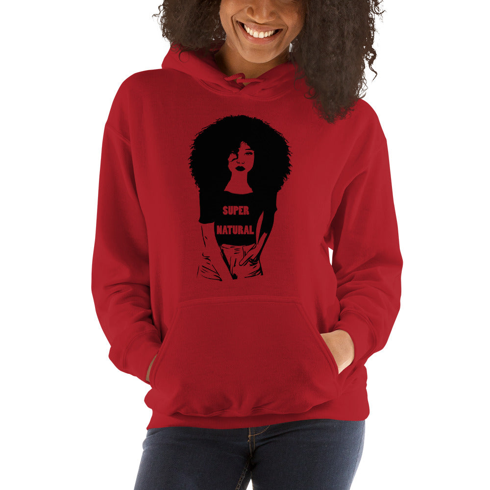 Super Natural Woman Hooded Sweatshirt