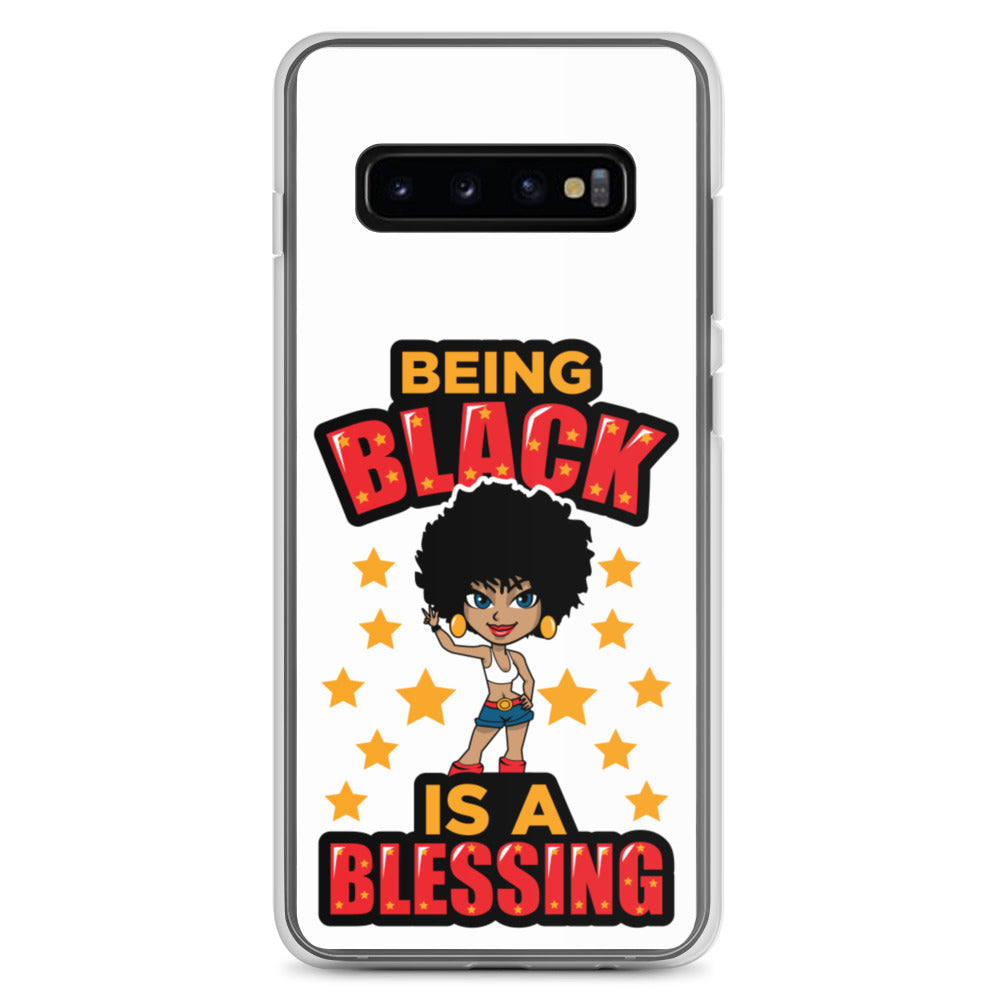 Being Black Is A Blessing Samsung Case