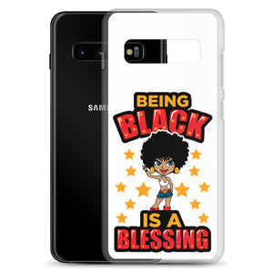 Being Black Is A Blessing Samsung Case