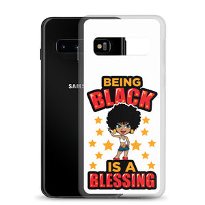 Being Black Is A Blessing Samsung Case