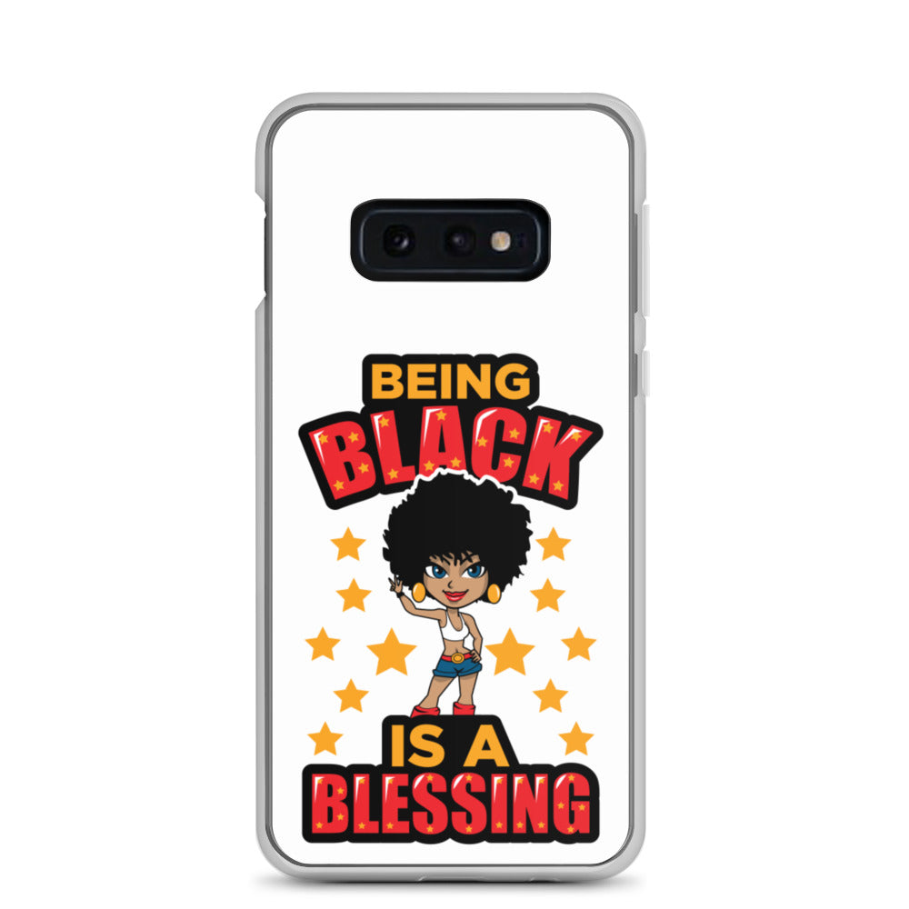 Being Black Is A Blessing Samsung Case