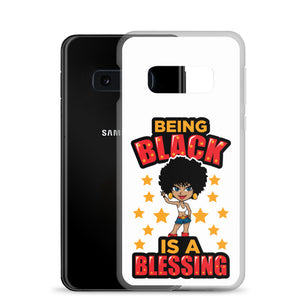 Being Black Is A Blessing Samsung Case