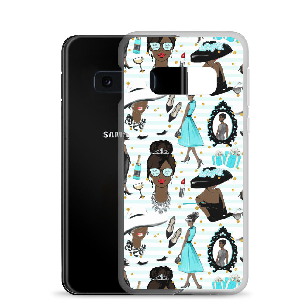 Fashion Girl (African American) Samsung Case