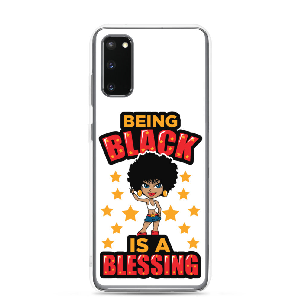 Being Black Is A Blessing Samsung Case