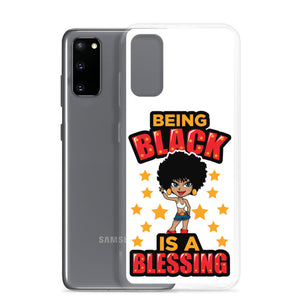 Being Black Is A Blessing Samsung Case