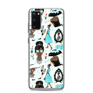 Fashion Girl (African American) Samsung Case