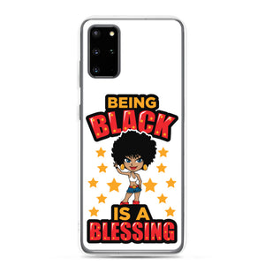 Being Black Is A Blessing Samsung Case