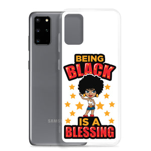 Being Black Is A Blessing Samsung Case