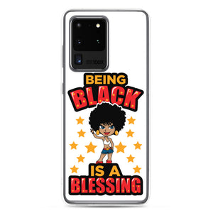 Being Black Is A Blessing Samsung Case