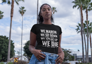 We March Protest T-shirt